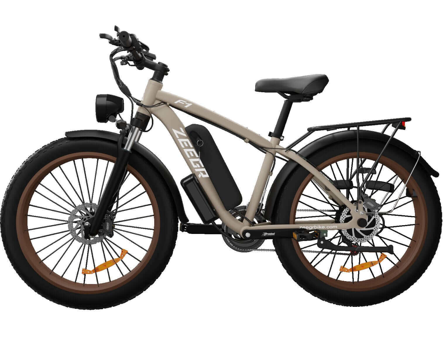 Boombike Zeegr F1 1000w Electric Bike Fat Tire 26" 31mph 60Miles All Terrain ebike