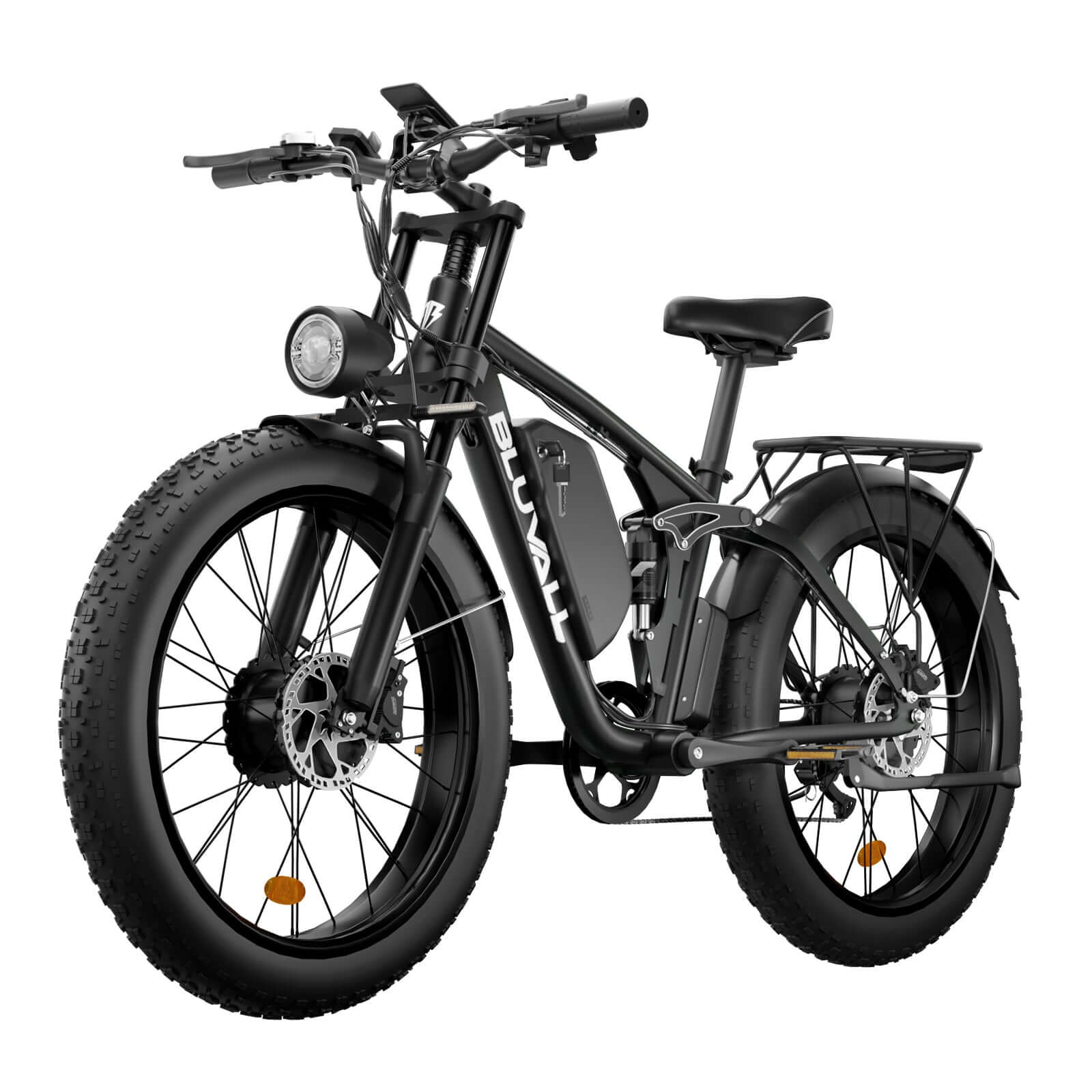 Bluvall V1  Dual Motor Ebike 52v Electric Bike 80 Miles 35MPH